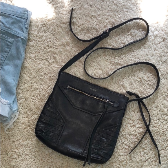 Joe's Jeans Handbags - Joe’s Jeans Black leather crossbody purse